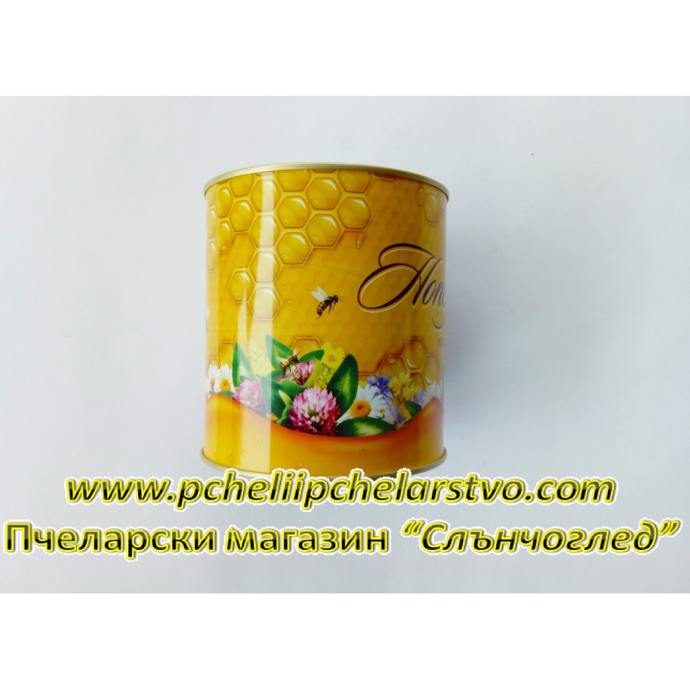 Контейнер за мед метален - 1 кг
